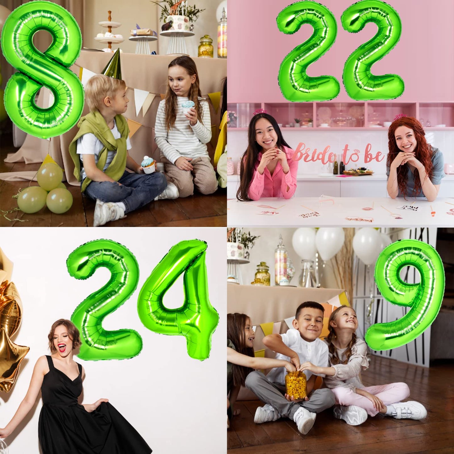 40 Inch Giant Light Green Number 5 Balloon 5Th Birthday Balloon Green 5 Birthday Balloon 5Th Birthday Decors Girls 5 Balloon Num