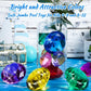 Marforever 60Mm Extra Large Diving Gem Pool Toys, Extra Big Pool Gems Colorful Pirate Treasure Gems Huge Acrylic Diamond Dive Ge
