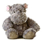 Aurora® Snuggly Tubbie Wubbies™ Hippo Stuffed Animal - Comforting Companion - Imaginative Play - Gray 12 Inches
