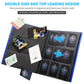 Jiqeznl Card Binder, Upgraded 9 Pockets Trading Card Collection Binder For Cards, 360 Card Book Holder Album For Yugioh, Mtg, Tc