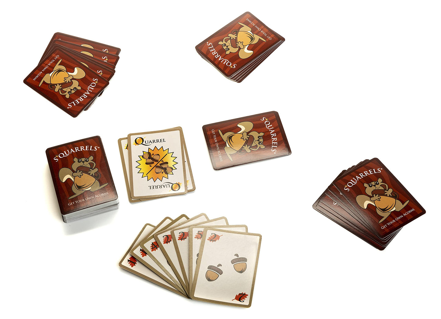 Steve Jackson Games S'Quarrels Card Game for 2-6 Players, Gold, Paper, Model HLQ58493