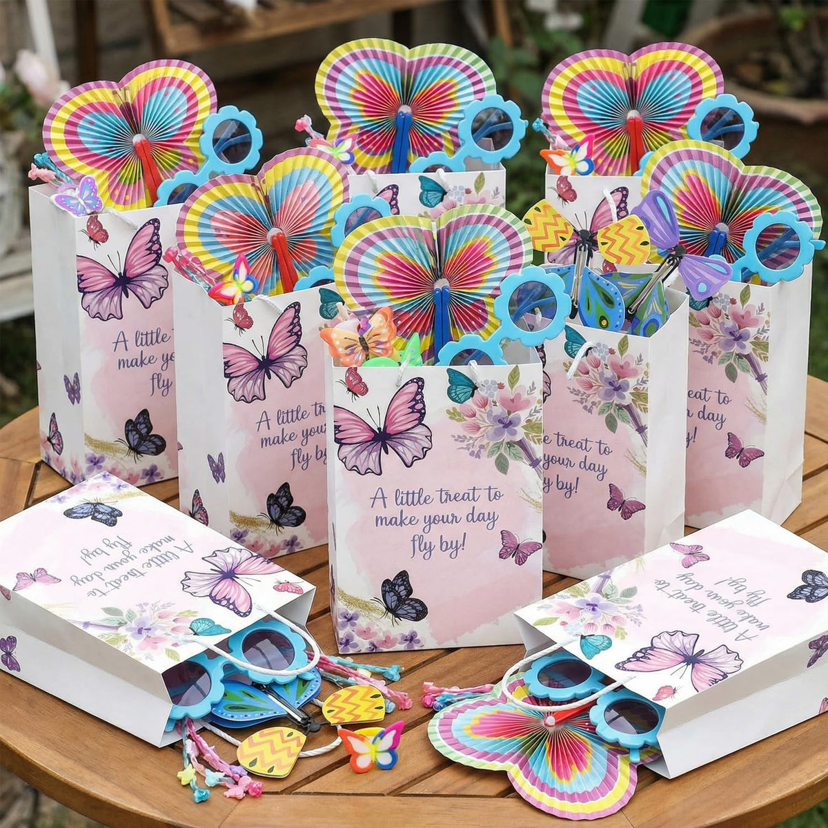 Party Propz Butterfly Return Gift Bag for Birthday  70 Pcs Gifts Bag with Butterfly Theme Partyfavors, Birthday Return Gifts Fo