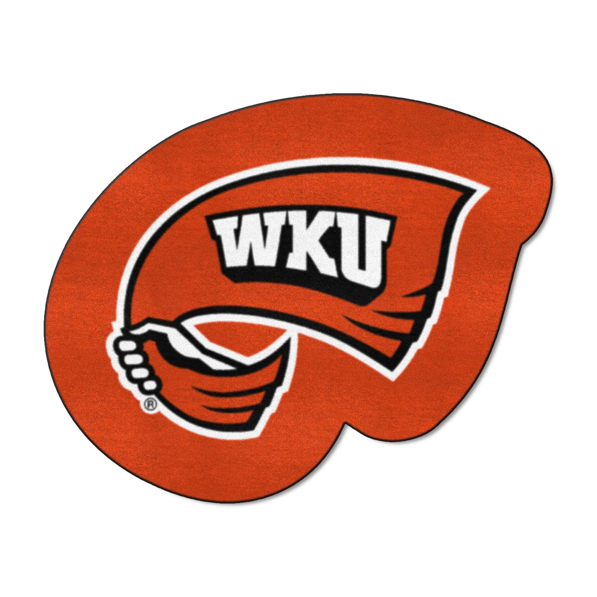 FANMATS NCAA Western Kentucky Hilltoppers Universitymascot Mat, Team Color, One Size