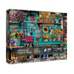 Flower Plant Gardening Puzzle 1000 Piece For Adults, Spring Nature Garden Jigsaw Puzzle, Cat Colorful Cabin Puzzles