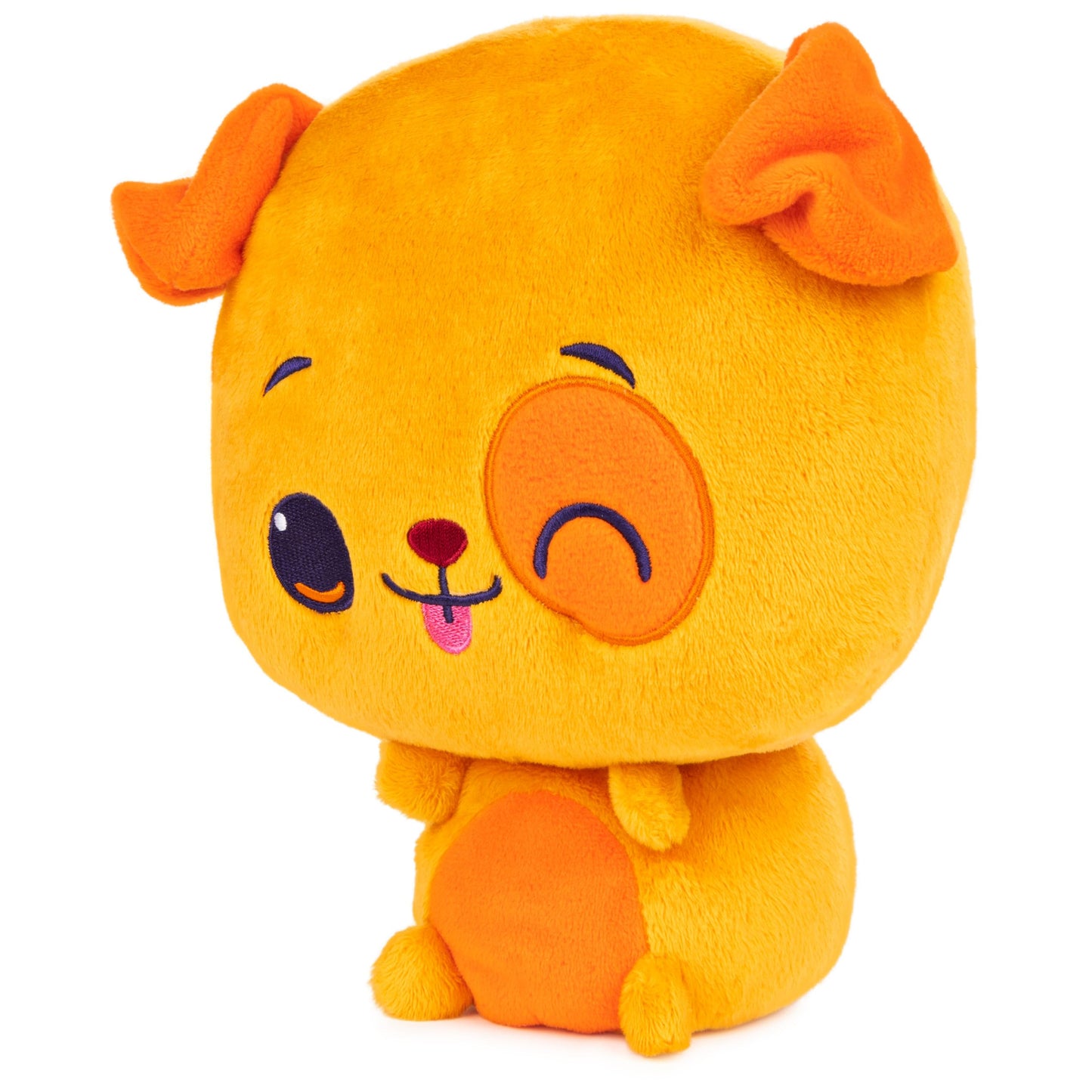 Gund Drops, Paulie Pup, Expressive Premium Stuffed Animal Soft Plush Pet, Orange Puppy, 9