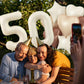 35Th Birthday Balloons Decor, Cream Brown Tan Helium Number 35 Balloon Heart Balloon, Neutral Beige Sand White Nude Foil Star Ba