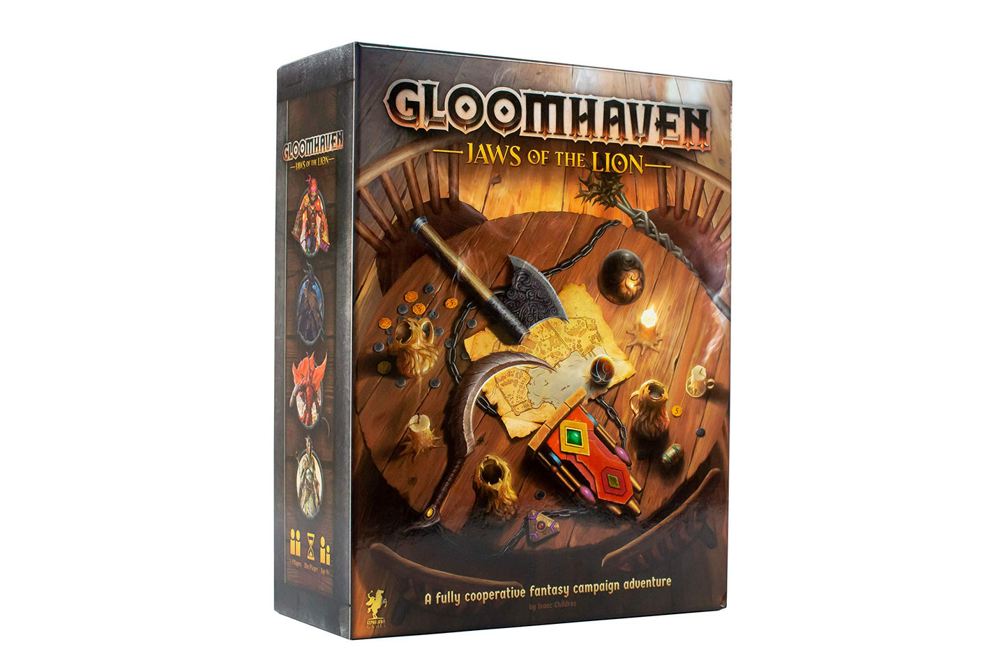 Gloomhaven Jaws of The Lion Board Game for Ages 14+, 2+ Players, Multicolor, Model CPH0501