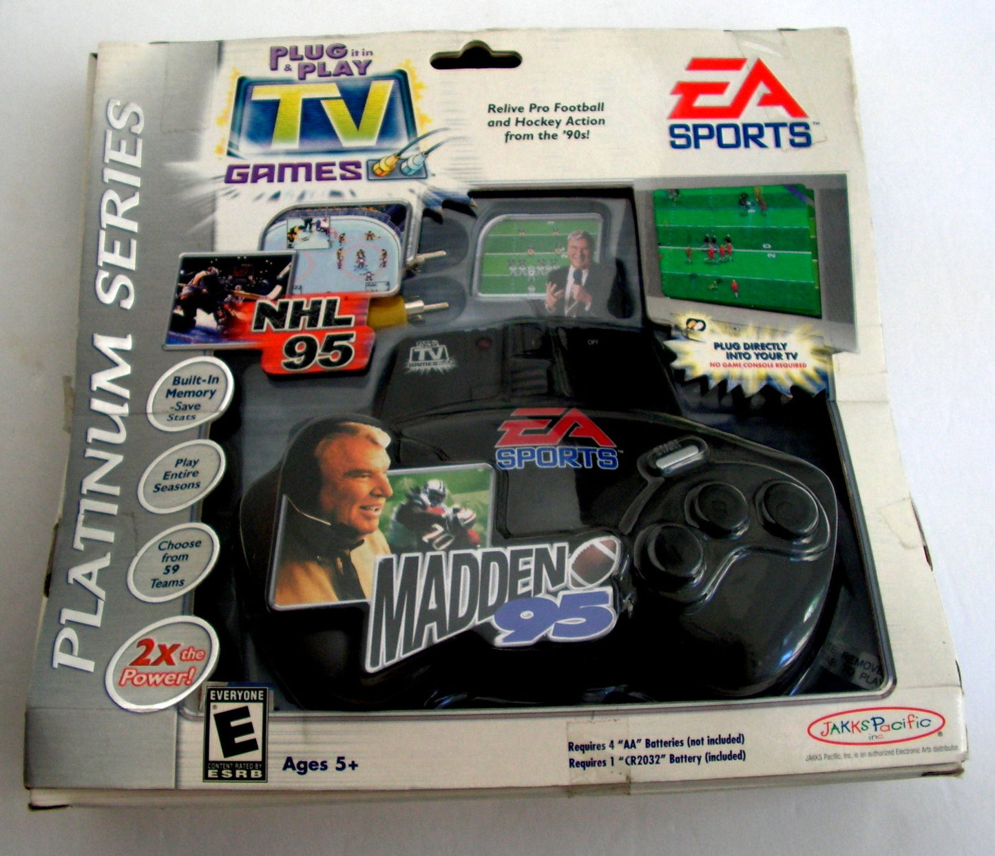 Ea Sports Platinum Series With Madden 95 And Nhl 95