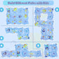 Xazastov Plastic Floor Puzzles For Kids With Airplane Toy Car, Puzzle Track Car Play Set, Educational Toys For 2 3 4 5 6 Year Ol