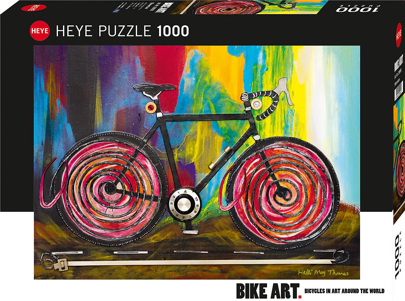 Heye Bike Art Momentum 1000 Piece Jigsaw Puzzle,29950
