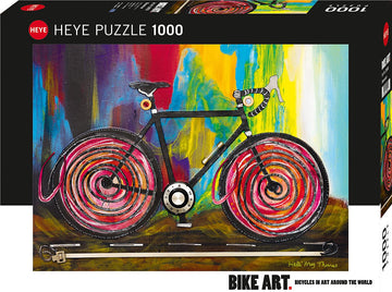 Heye Bike Art Momentum 1000 Piece Jigsaw Puzzle,29950