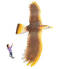 Geospace GEOGLIDE™ Soaring Hawk Glider Kit - 33" Wingspan, Foam, Gold, Model 10062