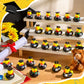Sratte 24 Pack 2 Graduation Ducks Class of 2025 Diploma Grad Bulk Rubber Ducks for Cruise Student Adults Graduates Gift Prize Gr