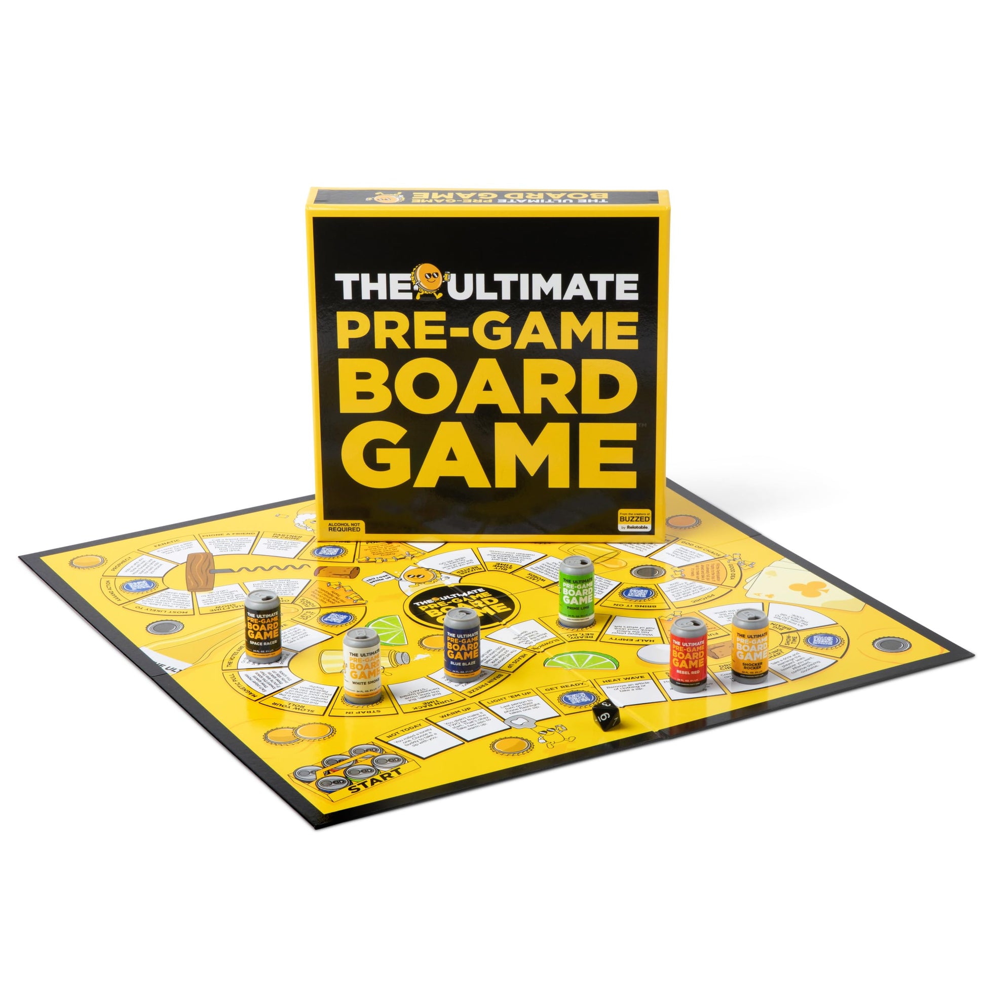 The Ultimate Pre-Game Board Game - mature-themed Drinking Game  Party Games for mature-themeds by Buzzed