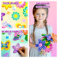 AGENTLAN Art & Craft Activity, Poke Fun Flower Bouquet Craft Kit, Fun & Easy Art Kits for Kids, DIY Garden Kids Activities, Gift