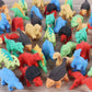 Cllayees 72 Pcs Animal Erasers For Kids, Dinosaur Erasers Puzzle 3D Eraser Bulk, Mini Eraser Dinosaur Toys, Desk Pets For Students Classroom Prizes Class Rewards Party Favors