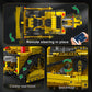 Mould King Bulldozer Technic Building Set  App-Controlled 2.4G RC Bulldozer Truck Construction Vehicle Toys with Engines  DIY Engineering Model Sets for mature-themeds/14+(1508 Pieces)