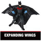 Dc Comics, Batman 12-Inch Wingsuit Action Figure With Lights And Phrases, Expanding Wings, The Batman Movie Collectible Kids Toy