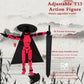 Pkghokids Already Assembled T13 Action Figure Accessories,Dummy 13 T13 Multi-Jointed Movable 3D Printed Toys (Red)