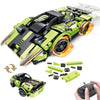 Gamzoo Stem Building Toys For Kids With 2-In-1 Remote Control Racer Snap Together Engineering Kits Early Learning Racecar Buildi