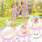 Tagitary Plush Toys Electronic Toy Cat That Walking And Meowing,Tail Wagging Interactive Toy Cat For Kids With Leash,Easter Christmas Birthday Gift For Toddlers Kids
