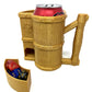 Munnygrubbers - Mug Dice Tower - No Paint Odorless Insulated Cup Can Dice Tower - (Random 7Pcs D20 Dice Set Included) - Dice Jail - Dice Holder - Dungeons And Dragons - Dnd Gift - (Gold)