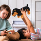 Zjoey Dachshund 3 Pcs Dog Plush Stuffed Animal Plush Sausage Dog Plush Soft 3D Pom Plush For Girls Birthday Xmas Bedtime Gift Be