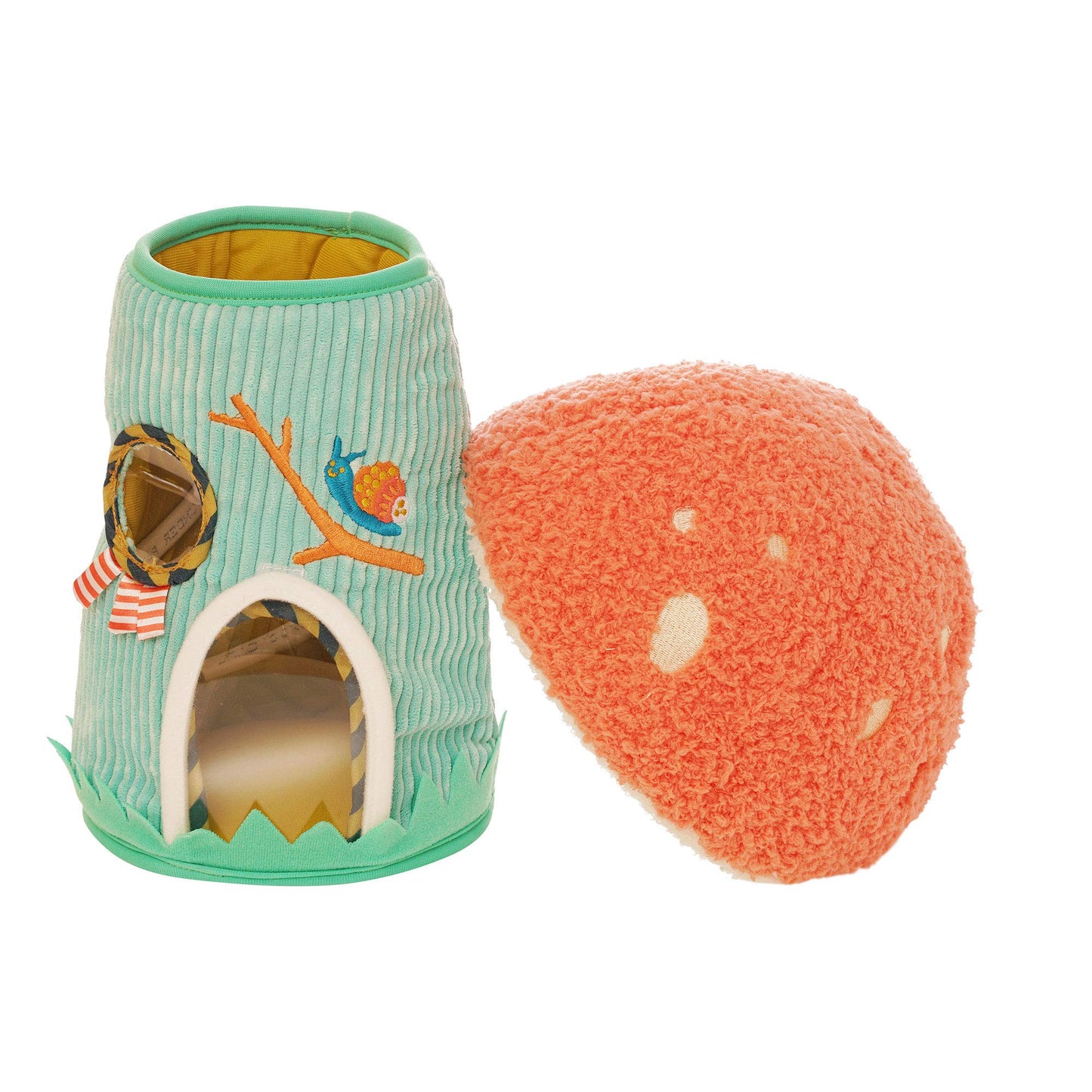 Manhattan Toy Toadstool Cottage Plush Fill & Spill Baby And Toddler Activity Toy
