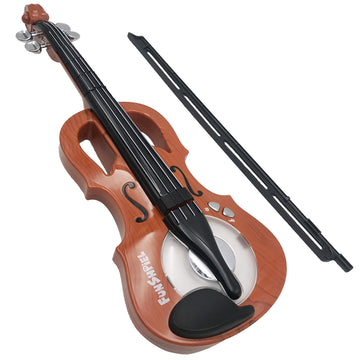 Toy Violin - Premium Kids Violin For Beginners, Electrical Kids Violin With 7 Songs - Adjustable Rhythm - Small Electrical Music