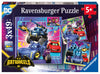 Ravensburger Batwheels 3X49 Piece Jigsaw Puzzle For Kids - Every Piece Is Unique, Pieces Fit Together Perfectly