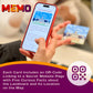 MEMO Washington, D.C. Landmarks - Memory Matching Card Game for Adults, Kids & Teens - Fun & Educational Family Friendly Concent
