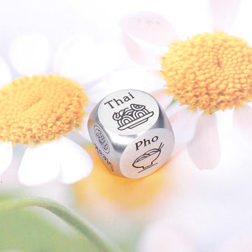 Valentines Day Gifts for Men Women Food Decider 11th Anniversary Steel Date Night Gifts for Boyfriend Girlfriend Her Him Husband