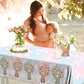 Dydamud Bear Baby Shower Tablecloths Decorations,Teddy Bear Gender Reveal Decorations 3Pcs Pink Blue What Will Baby Be Bear Them