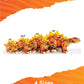 Real Planet 15' Cute Dinosaur Plush - Dino Stuffed Animal, Little Boy Dinosaur Toy, Baby Stuffed Dinosaur, Kids Stuffed Animal, (Orange Stegosaurus, 15') (22' Long)