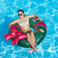 Swimline Christmas Wreath Inflatable Pool Ring, Multi, One Size