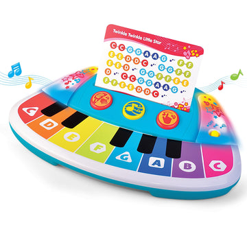 Hap-P-Kid Magic Touch Baby Piano, Toddler Music Toy, Infant Touch Sensor Musical Instrument, Switch Between Xylophone, Kids Play