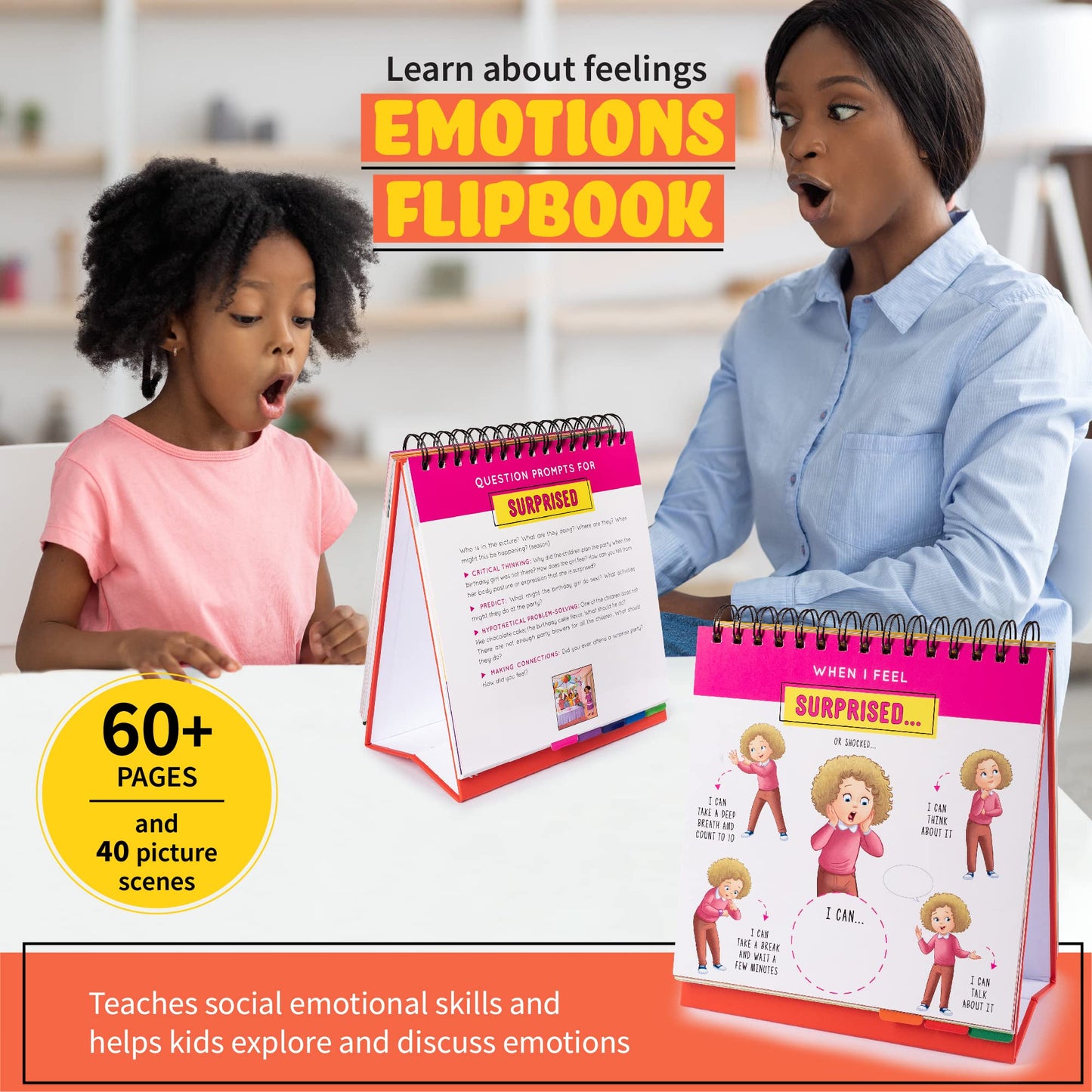Emotion And Feeling Busy Book For Kids, Calming Corner Activity, Coping Skills, Aba Therapy Toy, Emotion Charts, Autism Adhd Too