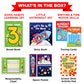 Learnabee Multicolor Learning Toys for 3 Year Olds | Educational Board Books & Fun Activities | Perfect Gift for Kids