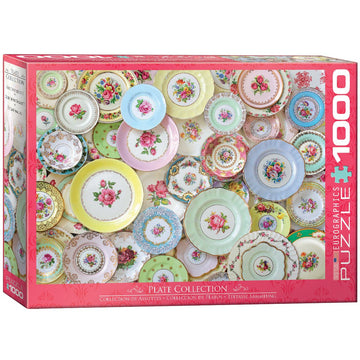 Eurographics Plate Collection 1000Piece Puzzle, 6000-5315