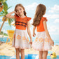 Sukyfecde Princess Dress up for Girls Cosplay Costume Dresses Toddler Kids Birthday Outfits Halloween Role Play Clothes 9-10 Yea