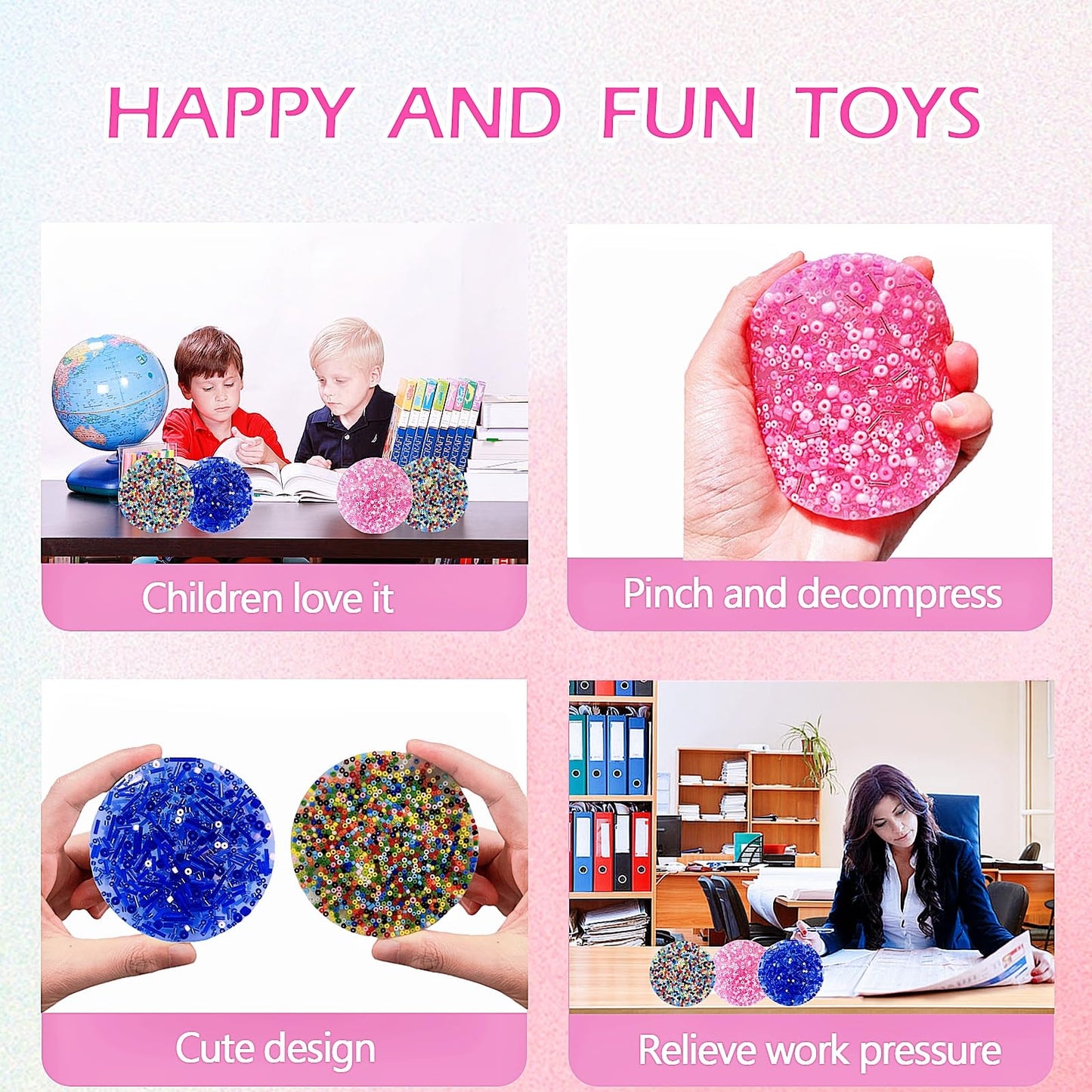 3pcs Non-Sticky Skin Picking Fidget Toys, Silicone Picking Sensory Pick Fidget Pad, Skin Picking Pocket Pads to Pick Dig and Pee