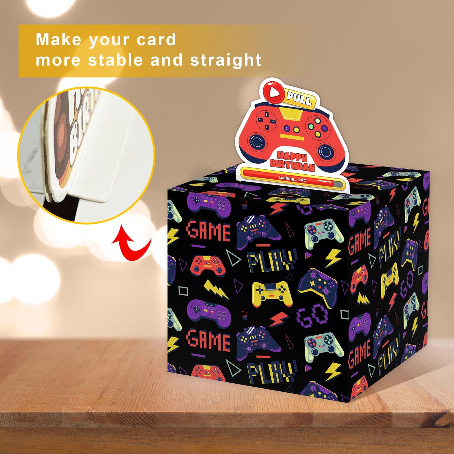 Money Pull Box For Cash Gift Gradient Luxury Money Pull Out Gift Box Money Holder For Cash With Pull Out Card Money Roll Gift Box Birthday Gifts For Women Men Best Friend