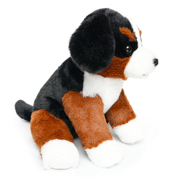 Weigedu Bernese Mountain Dog Stuffed Animals Puppy Plush Toys For Boy Girl Kids Gift Birthday, 12 Inches
