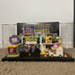 Thickened Clear Acrylic Display Case For Bts Lego 21339 Collectibles, Assemble Box Dustproof Protection With Black Wood-Plastic