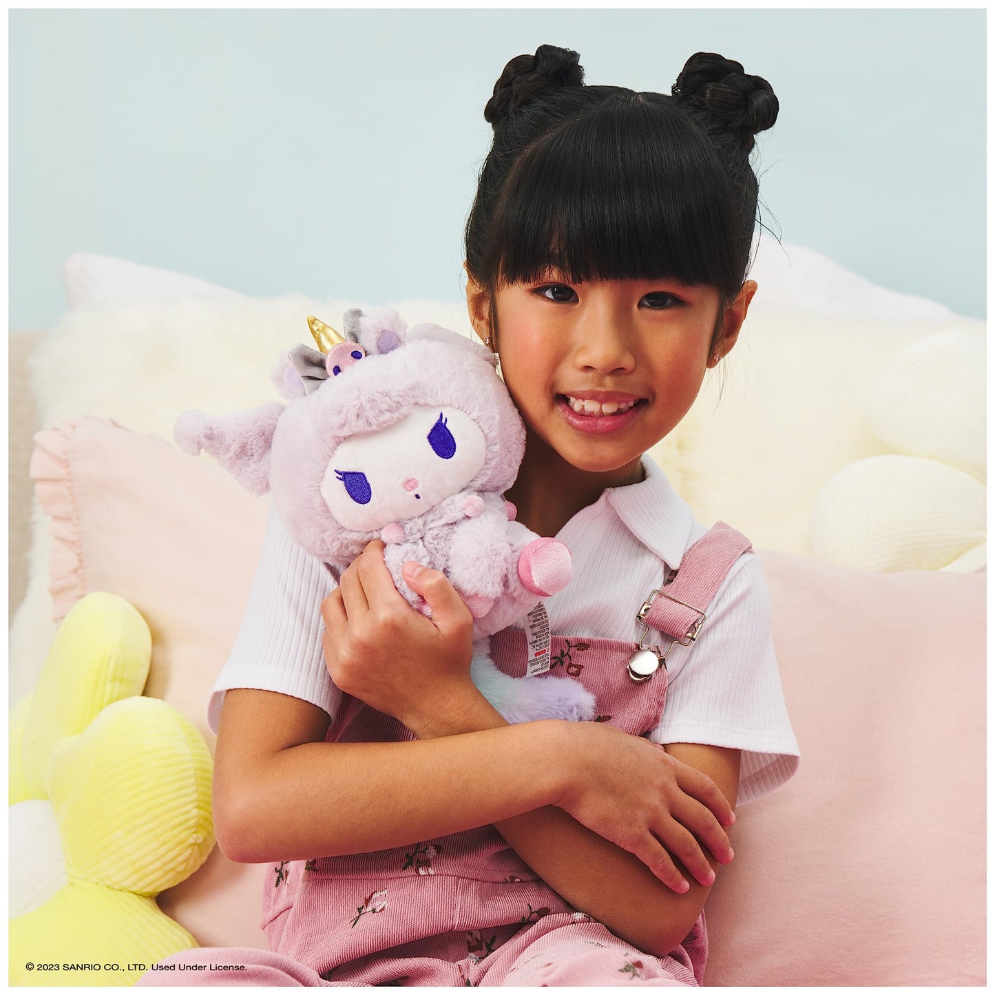 GUND Sanrio Kuromi Unicorn Plush Toy  enhanced Stuffed Animal for Ages 1 and Up  Purple  6
