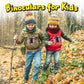 Essenson Binoculars For Kids Toys Gifts For Age 3-12 Years Old Boys Girls Kids Telescope Outdoor Toys For Sports And Outside Play Hiking, Bird Watching, Travel, Camping, Birthday Presents (Ice Rose)
