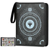 Arkeiliy Card Binder 9-Pocket  enhanced Trading Card Binder  Double Sided Pocket Collection Binder  Collector Album  Card Holder Holds 720 Cards for MTG TCG Yugioh Game Cards