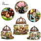 Qatmmkt Diy Miniature House Kit, Wooden Garden Mini House With Furniture & Led Light, Creative Dollhouse Kit, Model Building Kit