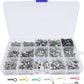HOPLEX 710pcs Universal RC Screw Kit 304 Stainless Steel Screws Assortment Set, Hardware Fasteners for Traxxas Axial Redcat HPI 