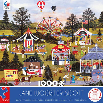 Ceaco - Jane Wooster Scott - Stars & Stripes Ii - 1000 Piece Jigsaw Puzzle